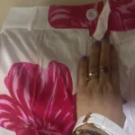 Floral Print Office Outfit Wide Leg Pants Two Piece Set photo review