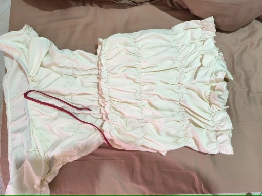 Y2 K Ruched Off Shoulder Crop Top & Shorts Set Retro Kawaii Loungewear photo review