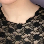 Lace-Trimmed Long Sleeve Crop Top for Unforgettable Nights photo review