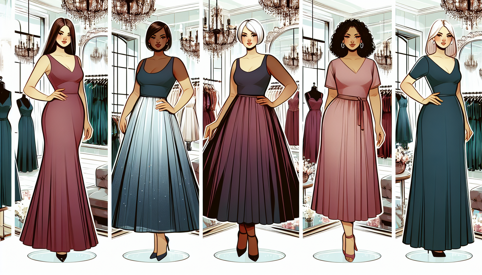 Plus Size Dresses For Women A Line Style Ideas