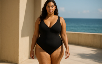 Fashionable Curved Swimwear For Women Outfit Ideas