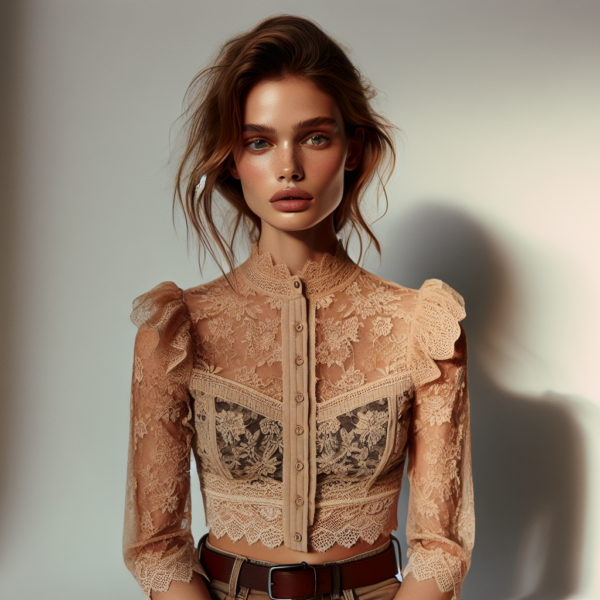 feminine blouses for women lace style ideas