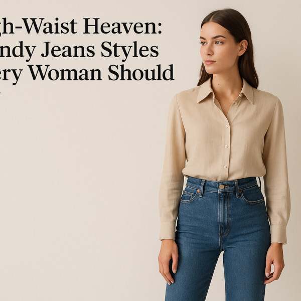 High-Waist Heaven: Trendy Jeans Styles Every Woman Should Try