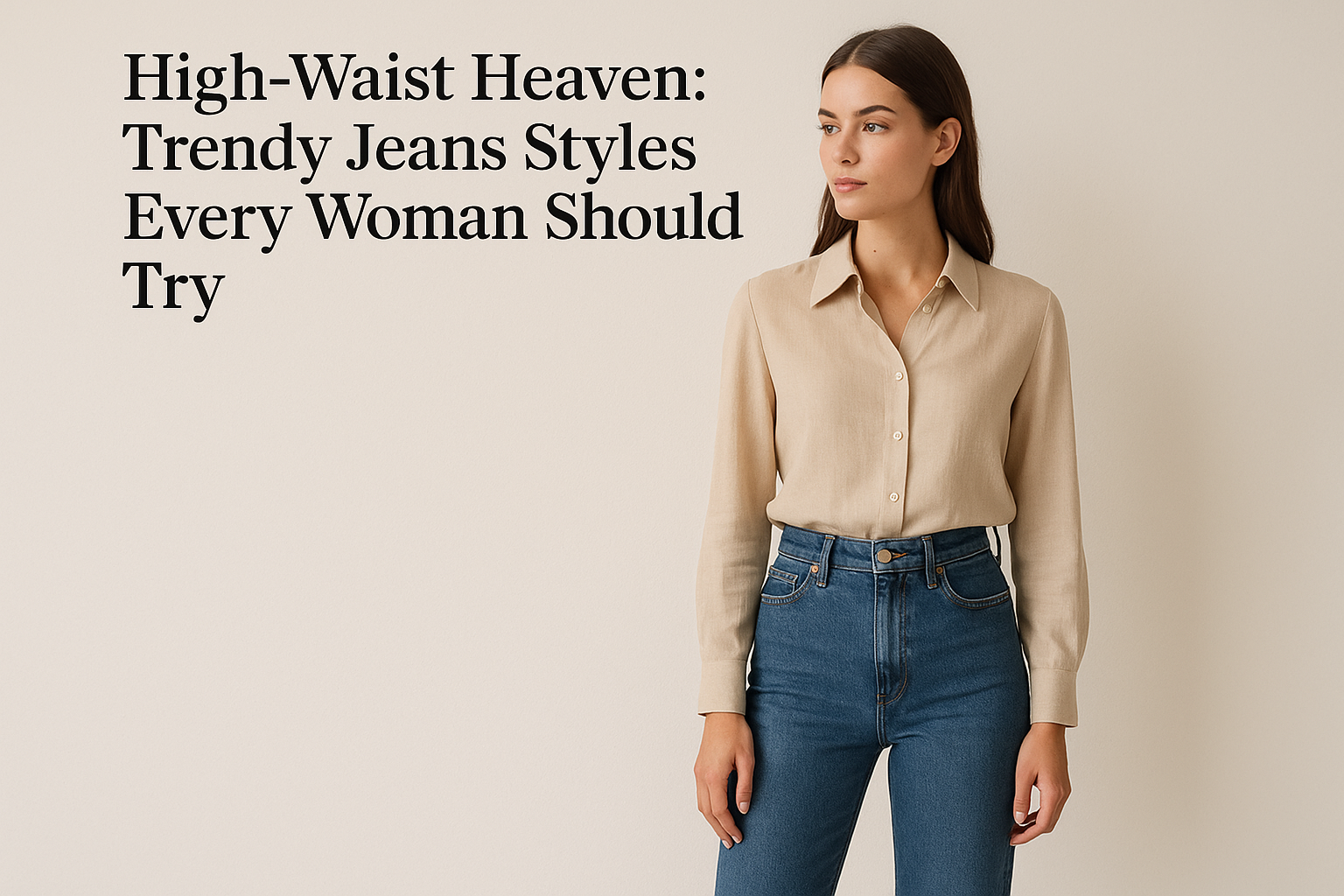 High-Waist Heaven: Trendy Jeans Styles Every Woman Should Try