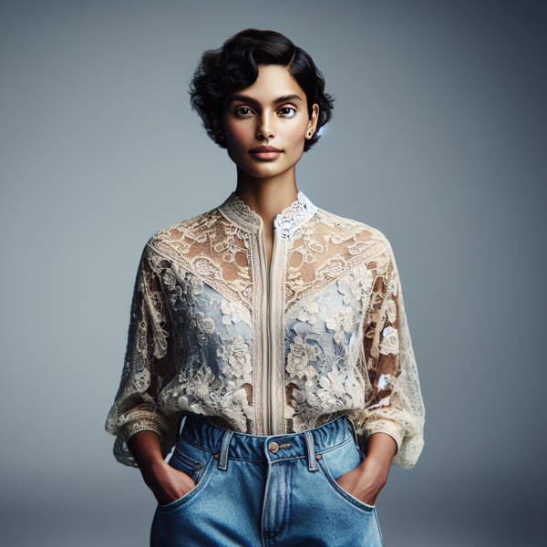 feminine blouses for women lace style ideas