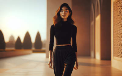 Reimagining Classic Black Yoga Pants Delivering Maximum Stretch