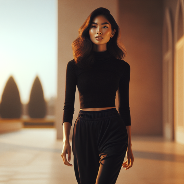 Reimagining Classic Black Yoga Pants Delivering Maximum Stretch