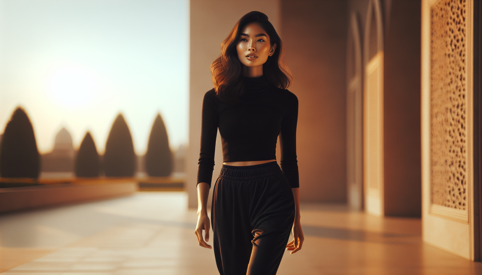 Reimagining Classic Black Yoga Pants Delivering Maximum Stretch