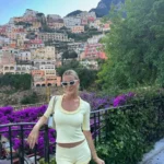 Trendy Y2 K Ruffled Shorts Set with U-Neck Tee Summer Outfit photo review