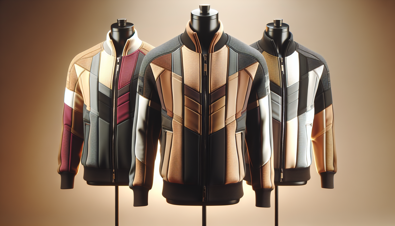 The Future of Bold Color-Block Jackets Dominating Fitness Fashion