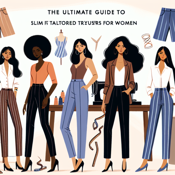 Tailored Trousers For Women Slim Fit Style Ideas