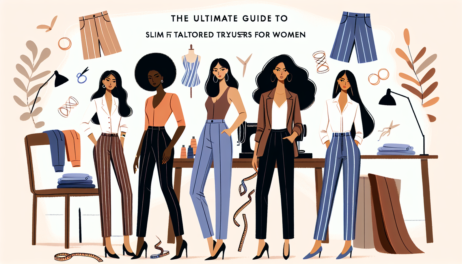 Tailored Trousers For Women Slim Fit Style Ideas