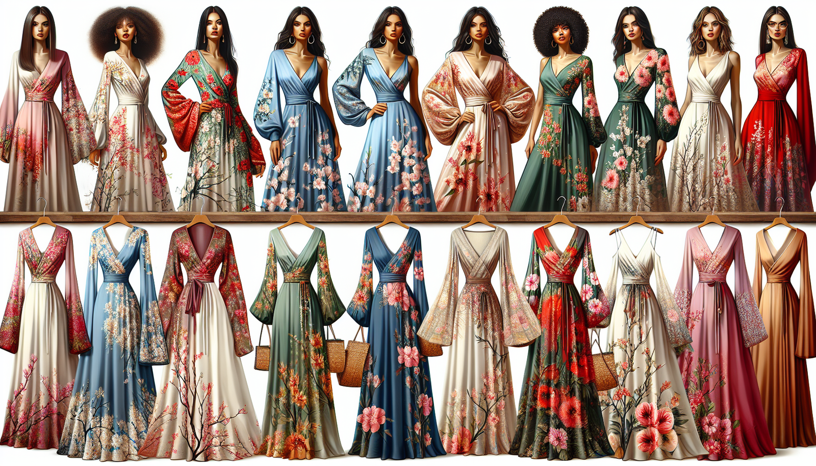 floral dresses for women maxi style ideas