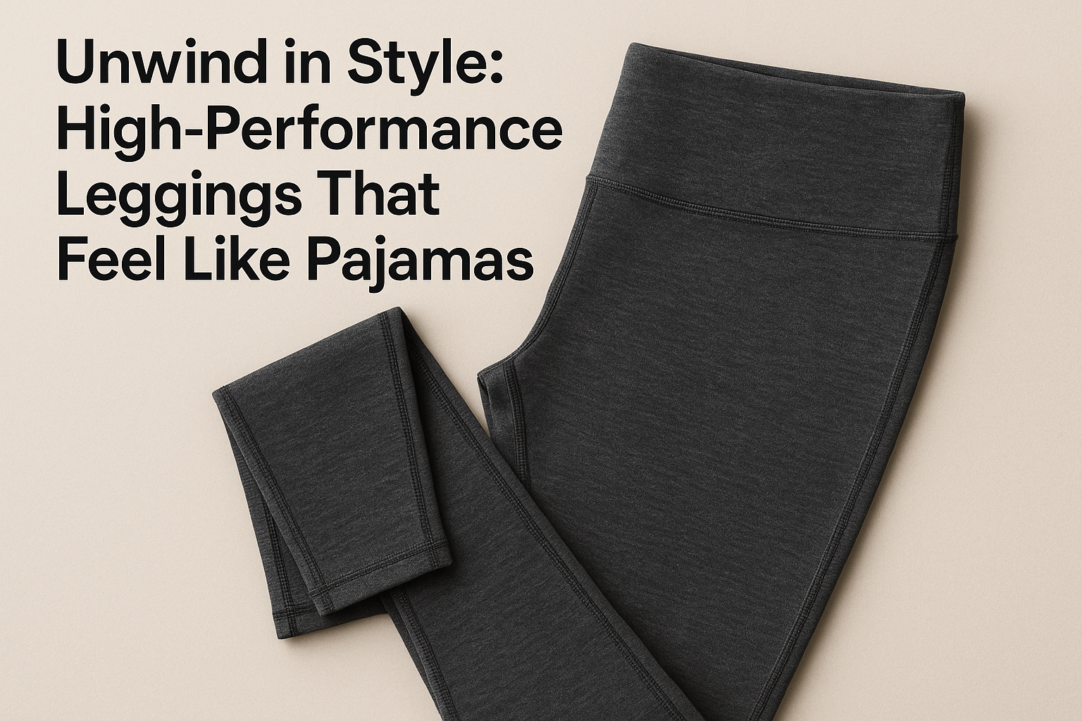 Unwind in Style: High-Performance Leggings That Feel Like Pajamas