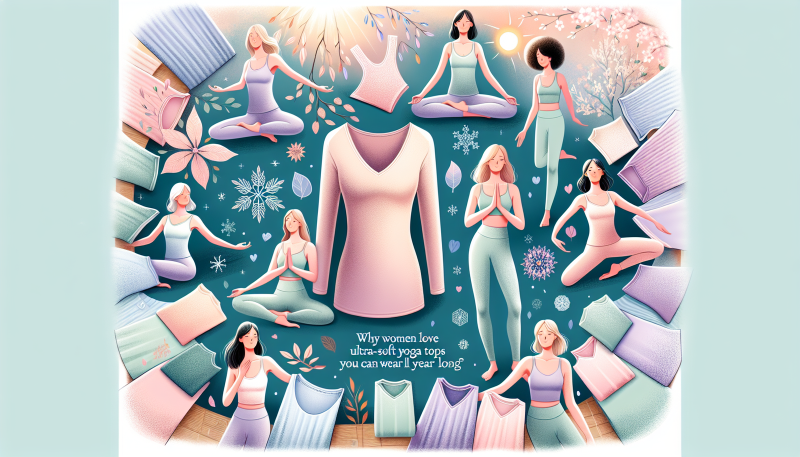 Why Women Love Ultra-Soft Yoga Tops You Can Wear All Year Long