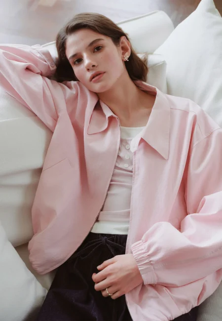 Caroline Bomber Loose Fit Jacket