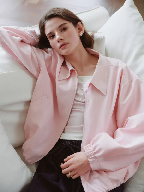 Caroline Bomber Loose Fit Jacket