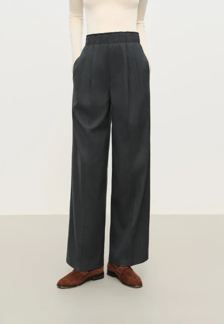 FSLE Relaxed Straight leg Casual Tros for Women Winter New Arrival Versatile Commuter Pants Women's Clothing Pants Winter