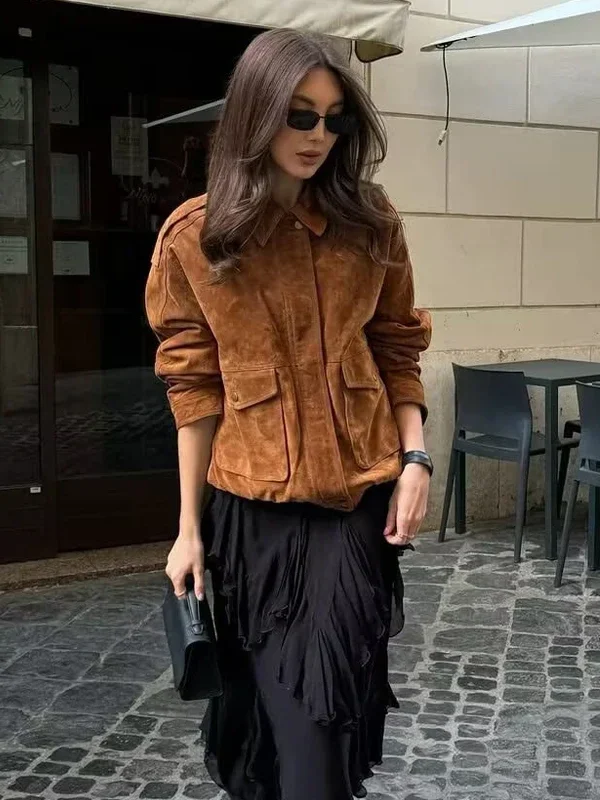 Mujer Women'S Bomber Jacket Faux Suede Jackets For Women Windbreaker Streetwear Winter Coat Female Zip New In Coats And Jackets 2 Mujer Women'S Bomber Jacket Faux Suede Jackets For Women Windbreaker Streetwear Winter Coat Female Zip New In Coats And Jackets